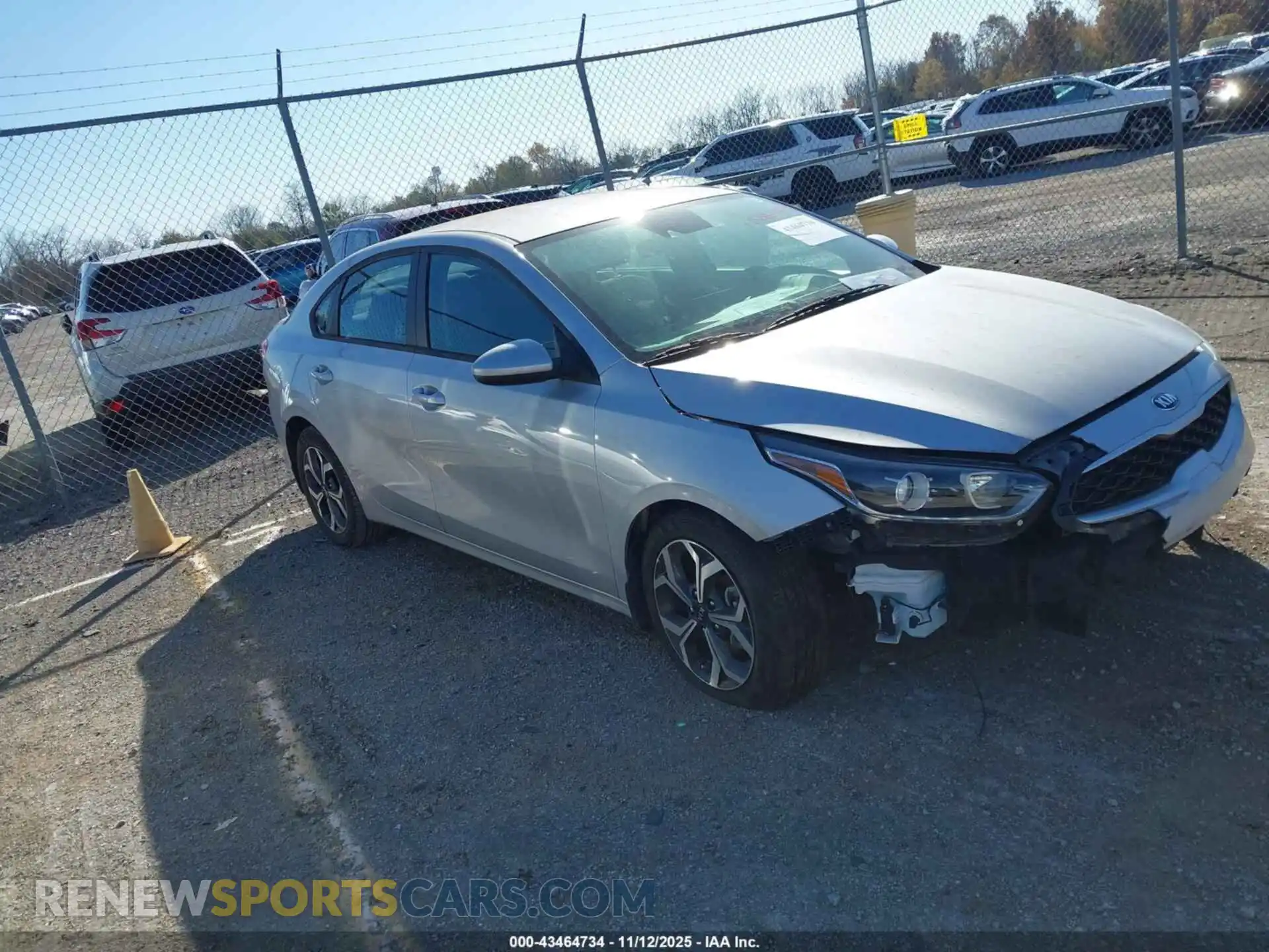 1 fotografías del automóvil dañado 3KPF24AD7ME350865 KIA FORTE 2021