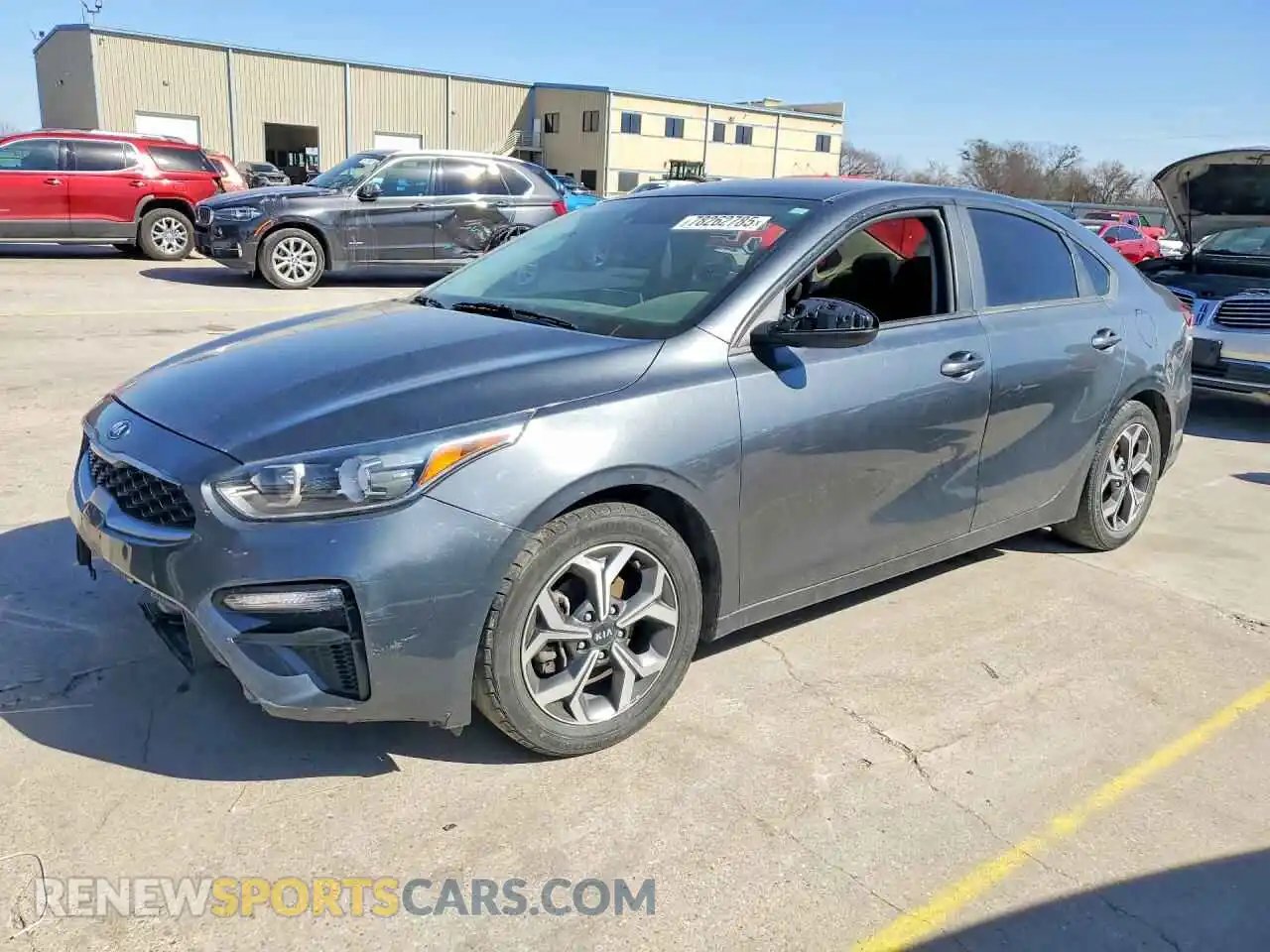1 Photograph of a damaged car 3KPF24AD7ME358285 KIA FORTE 2021