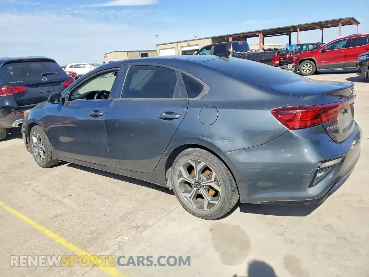 2 Photograph of a damaged car 3KPF24AD7ME358285 KIA FORTE 2021