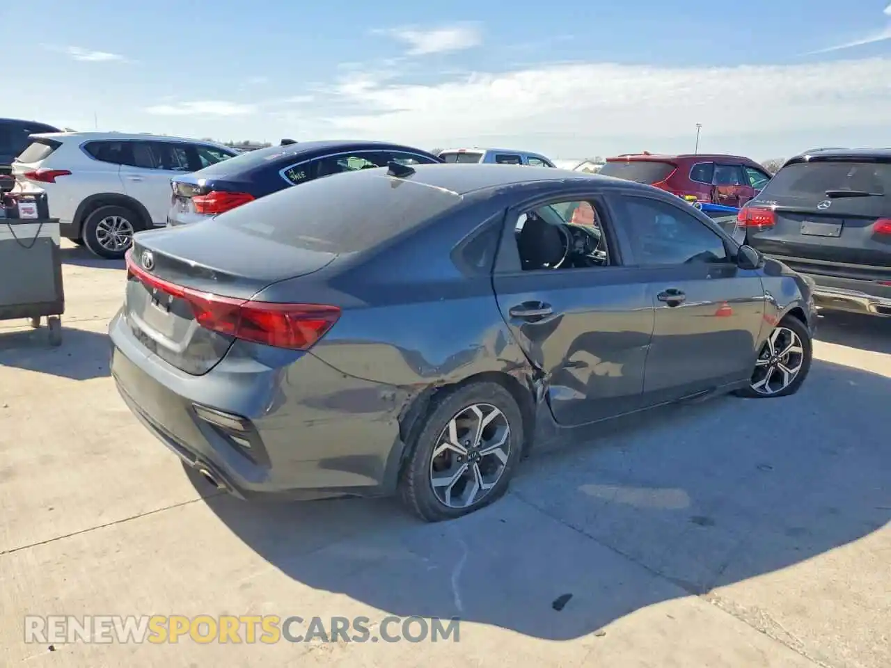 3 Photograph of a damaged car 3KPF24AD7ME358285 KIA FORTE 2021