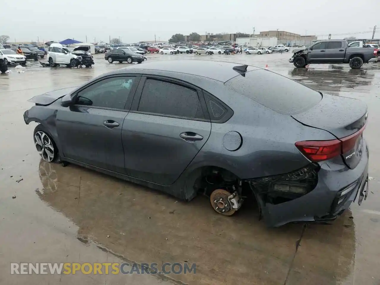 2 Photograph of a damaged car 3KPF24AD7ME363891 KIA FORTE 2021