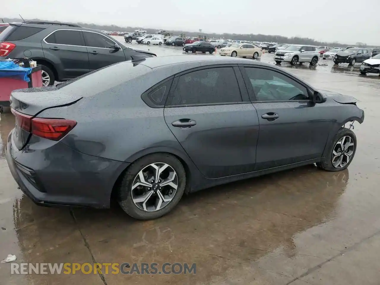 3 Photograph of a damaged car 3KPF24AD7ME363891 KIA FORTE 2021
