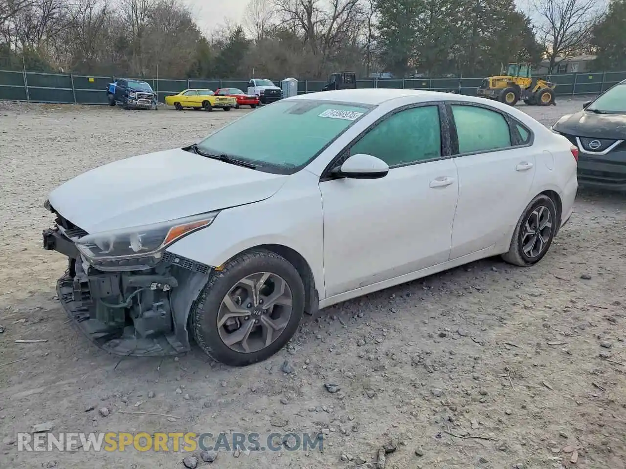 1 Photograph of a damaged car 3KPF24AD7ME369027 KIA FORTE 2021