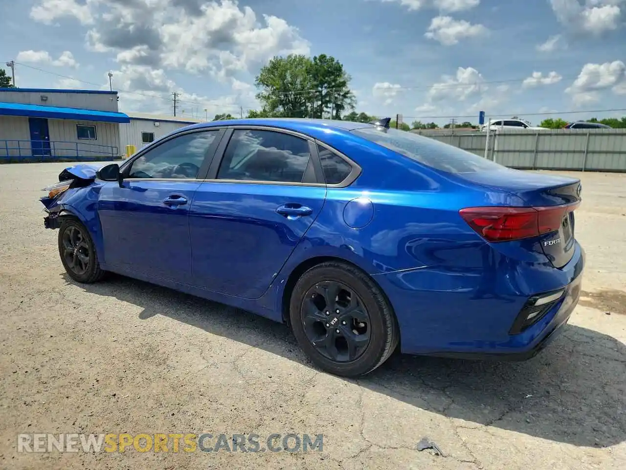 2 fotografías del automóvil dañado 3KPF24AD7ME370193 KIA FORTE 2021