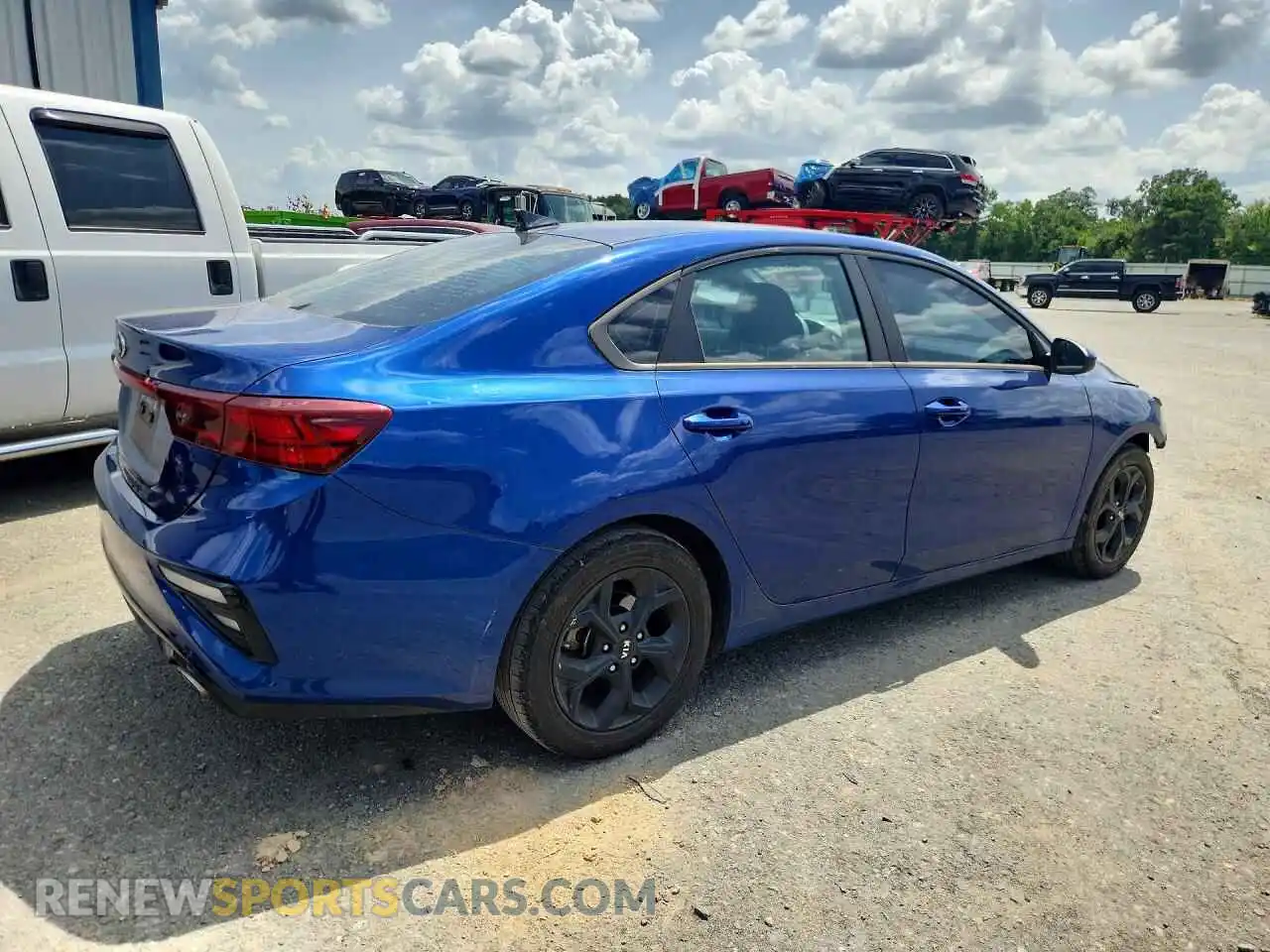 3 fotografías del automóvil dañado 3KPF24AD7ME370193 KIA FORTE 2021