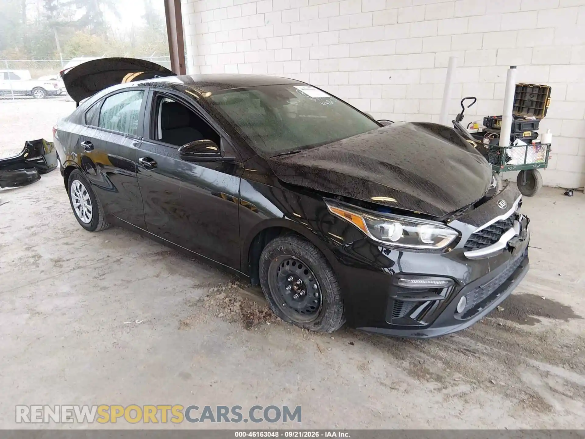 1 Photograph of a damaged car 3KPF24AD7ME370713 KIA FORTE 2021