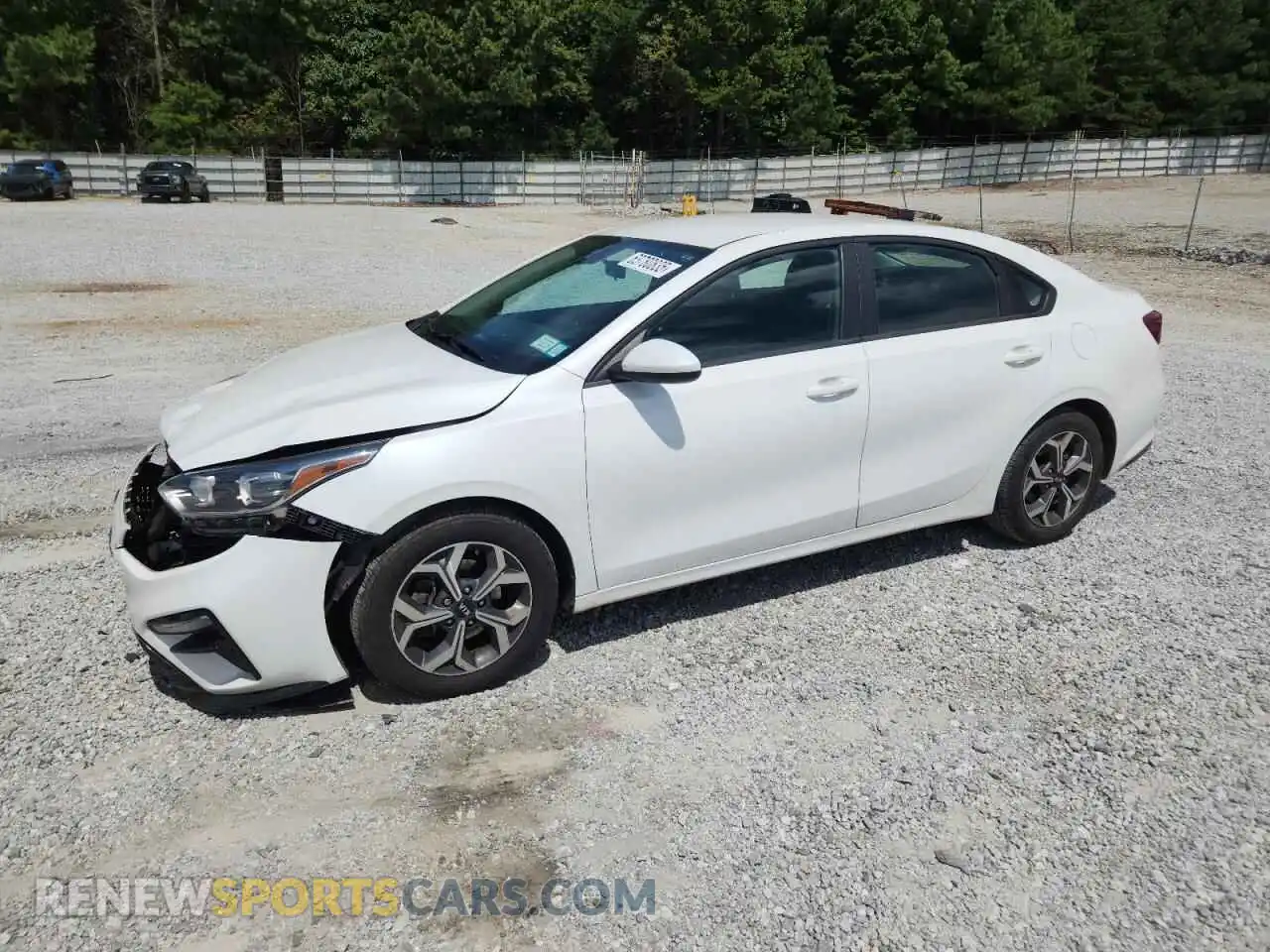 1 Photograph of a damaged car 3KPF24AD7ME375216 KIA FORTE 2021