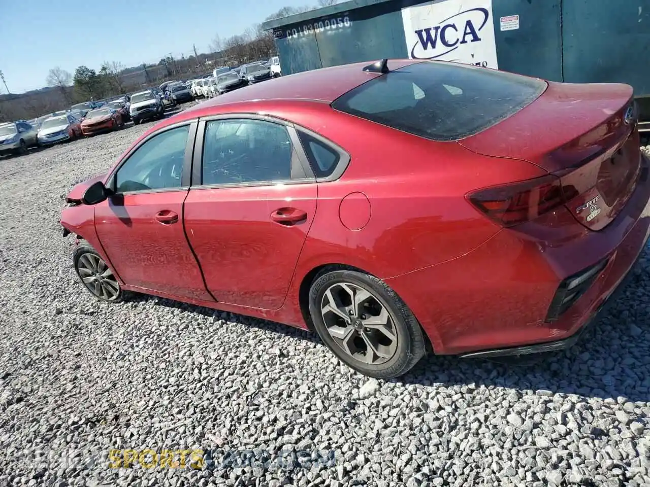 2 Photograph of a damaged car 3KPF24AD7ME383798 KIA FORTE 2021