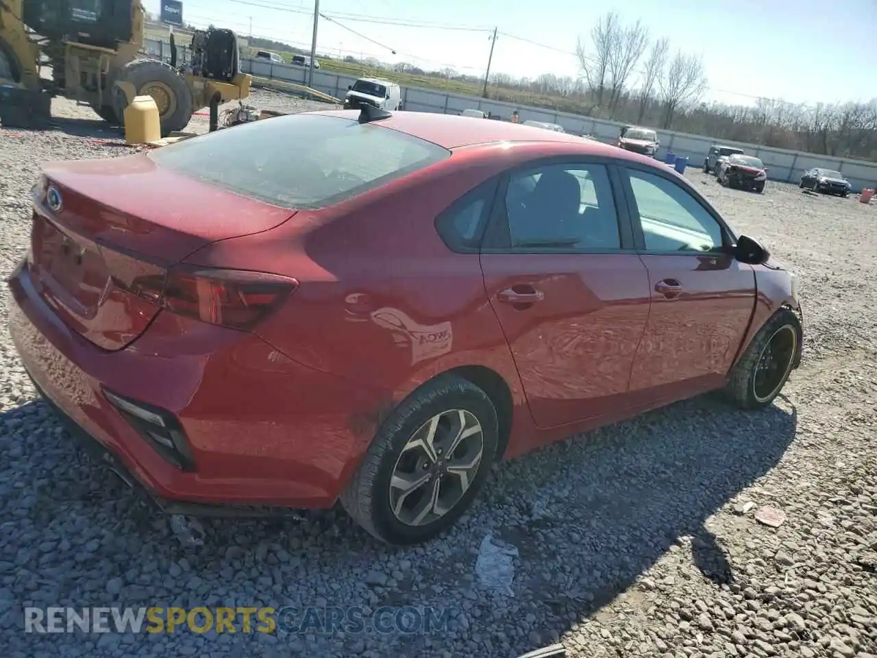 3 Photograph of a damaged car 3KPF24AD7ME383798 KIA FORTE 2021