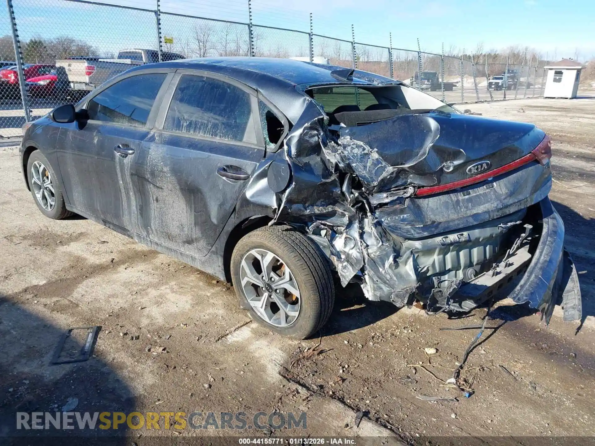 3 Photograph of a damaged car 3KPF24AD7ME386703 KIA FORTE 2021