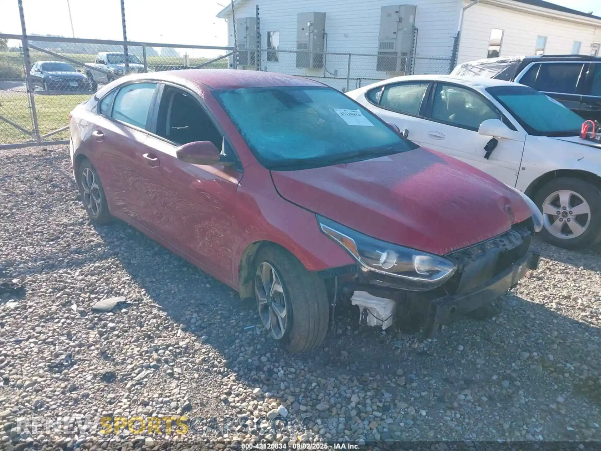 1 Photograph of a damaged car 3KPF24AD7ME386765 KIA FORTE 2021