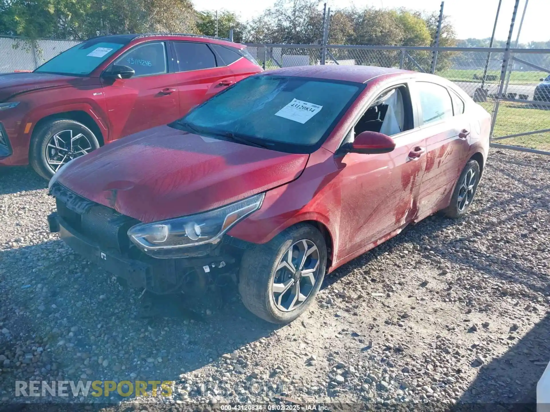 2 Photograph of a damaged car 3KPF24AD7ME386765 KIA FORTE 2021
