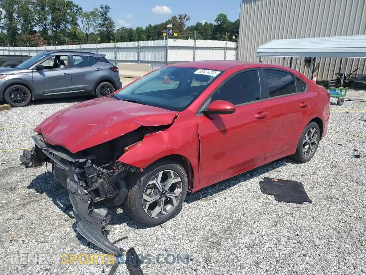 1 Фотография поврежденного автомобиля 3KPF24AD7ME388970 KIA FORTE 2021