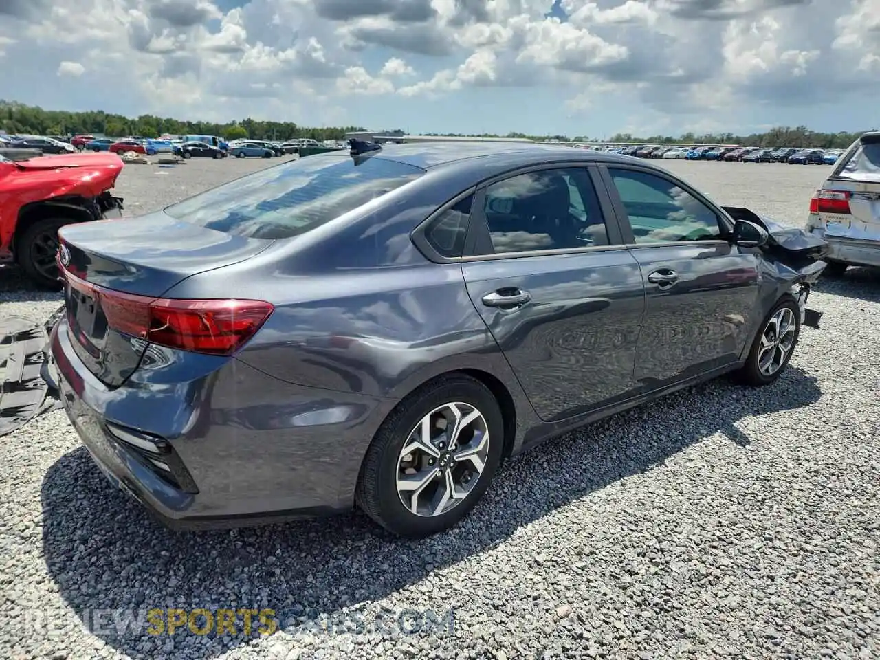 3 Photograph of a damaged car 3KPF24AD7ME403760 KIA FORTE 2021