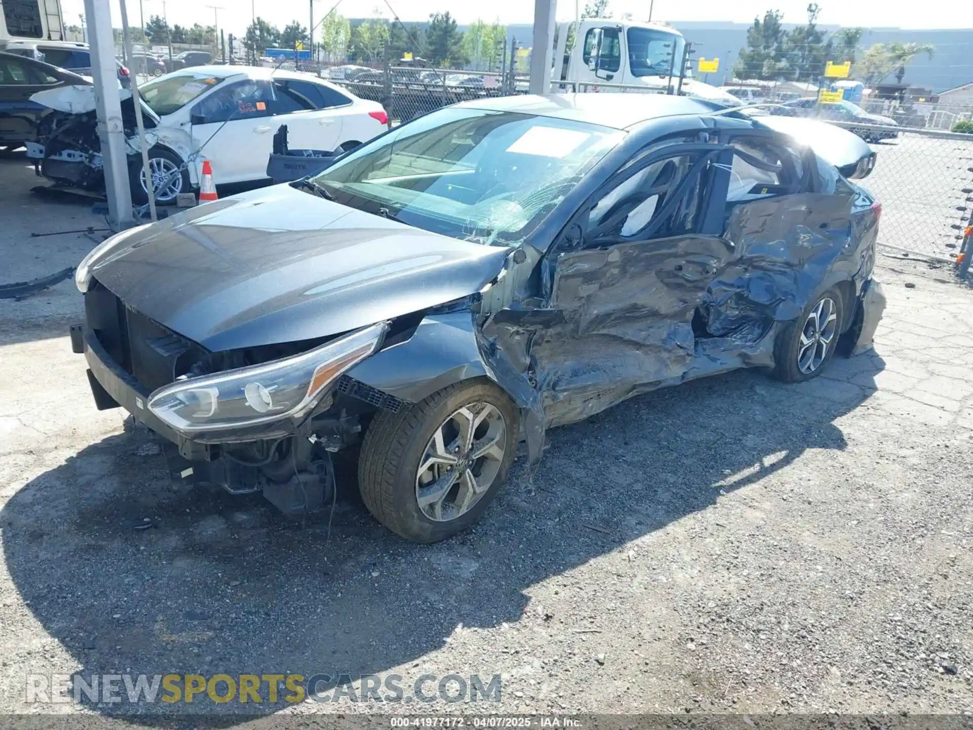 2 Photograph of a damaged car 3KPF24AD7ME406545 KIA FORTE 2021
