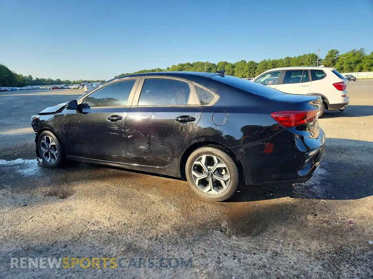 2 fotografías del automóvil dañado 3KPF24AD7ME412152 KIA FORTE 2021