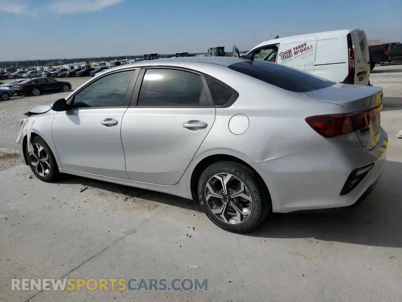 2 Photograph of a damaged car 3KPF24AD7ME414371 KIA FORTE 2021