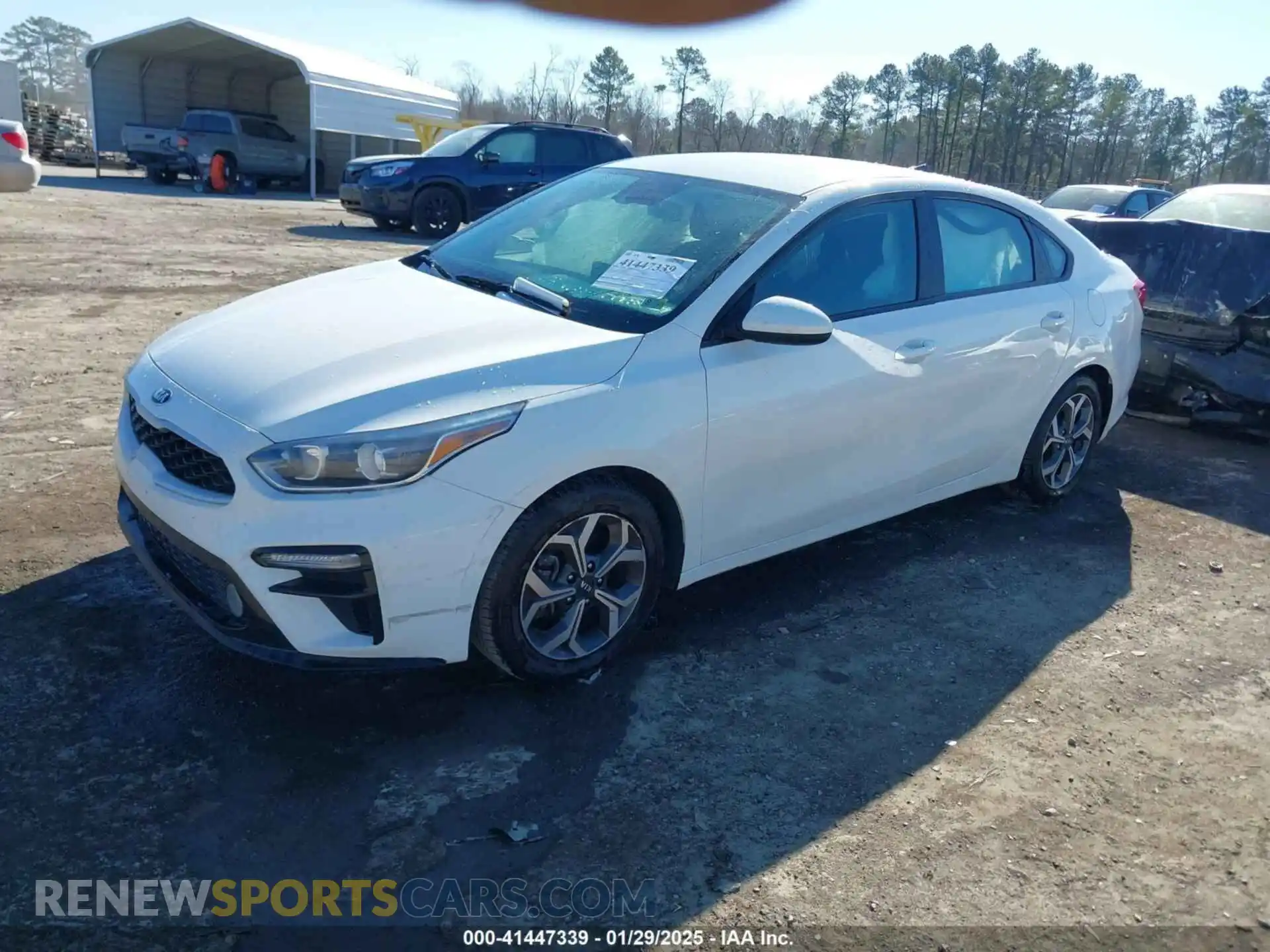 2 Photograph of a damaged car 3KPF24AD8ME263346 KIA FORTE 2021
