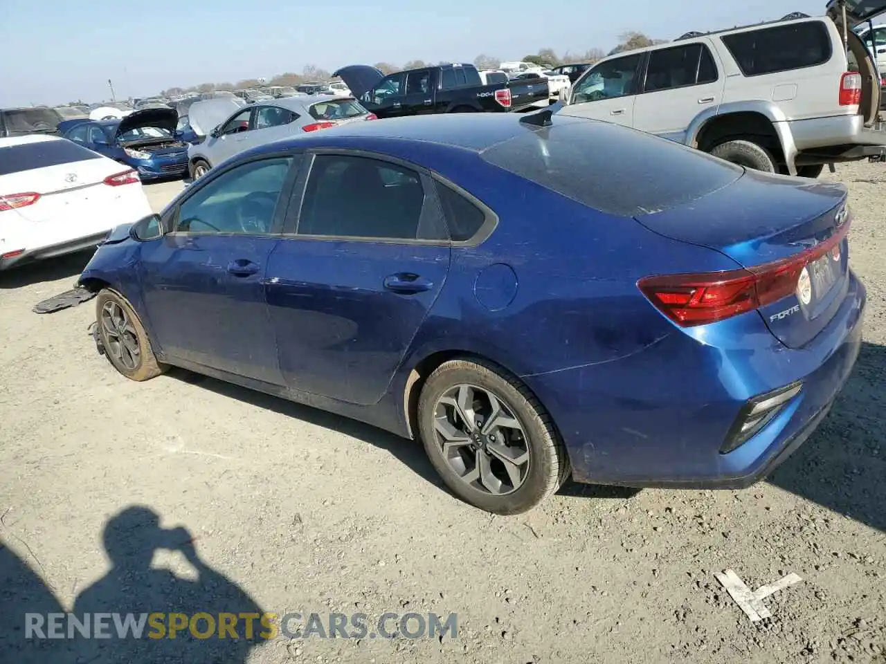 2 Photograph of a damaged car 3KPF24AD8ME267638 KIA FORTE 2021