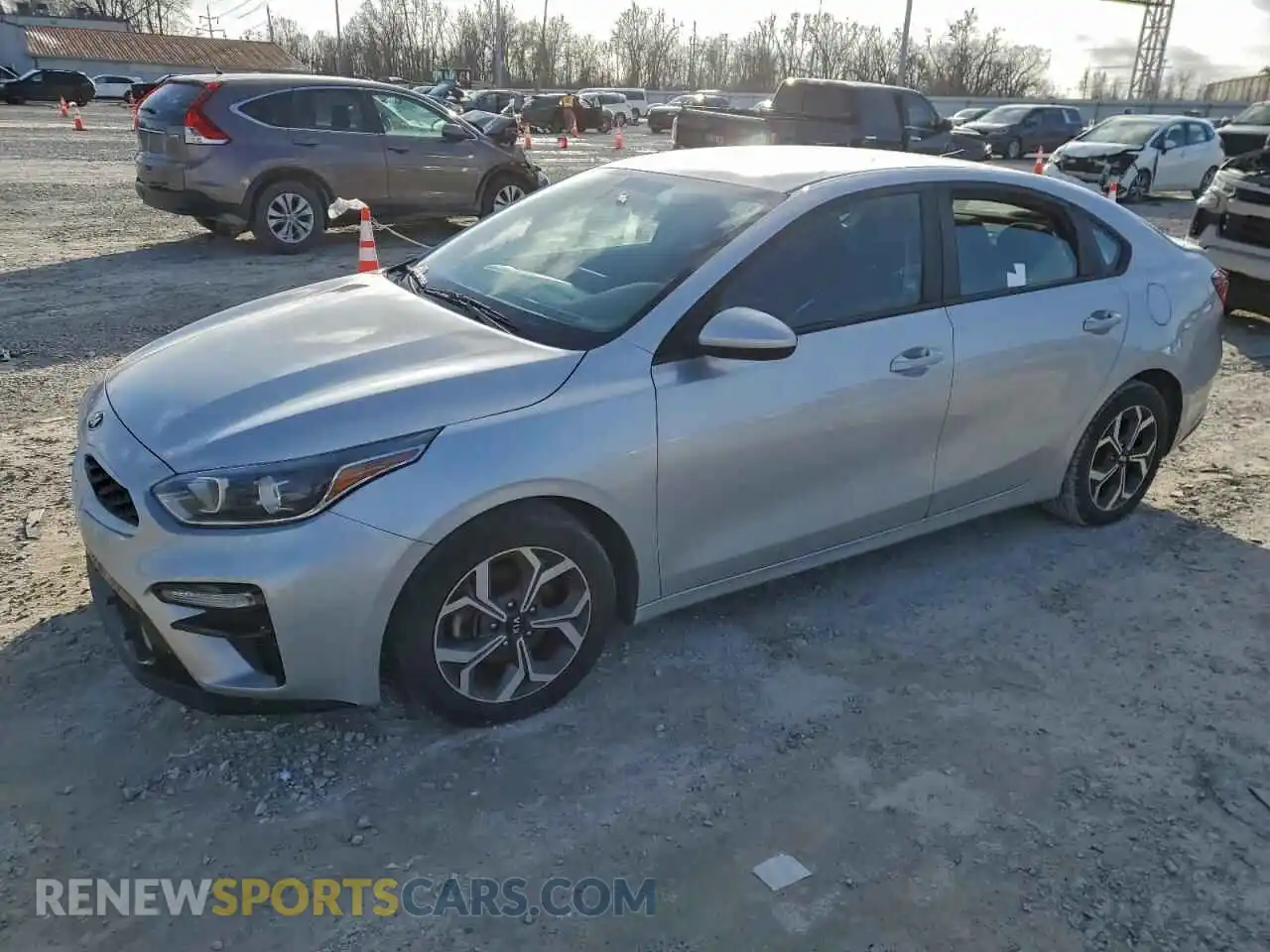 1 Photograph of a damaged car 3KPF24AD8ME271687 KIA FORTE 2021