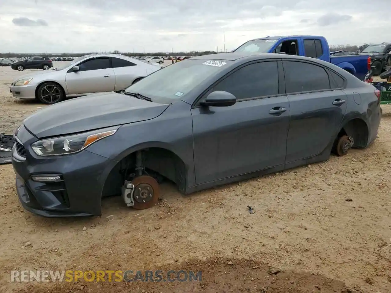 1 Photograph of a damaged car 3KPF24AD8ME289218 KIA FORTE 2021