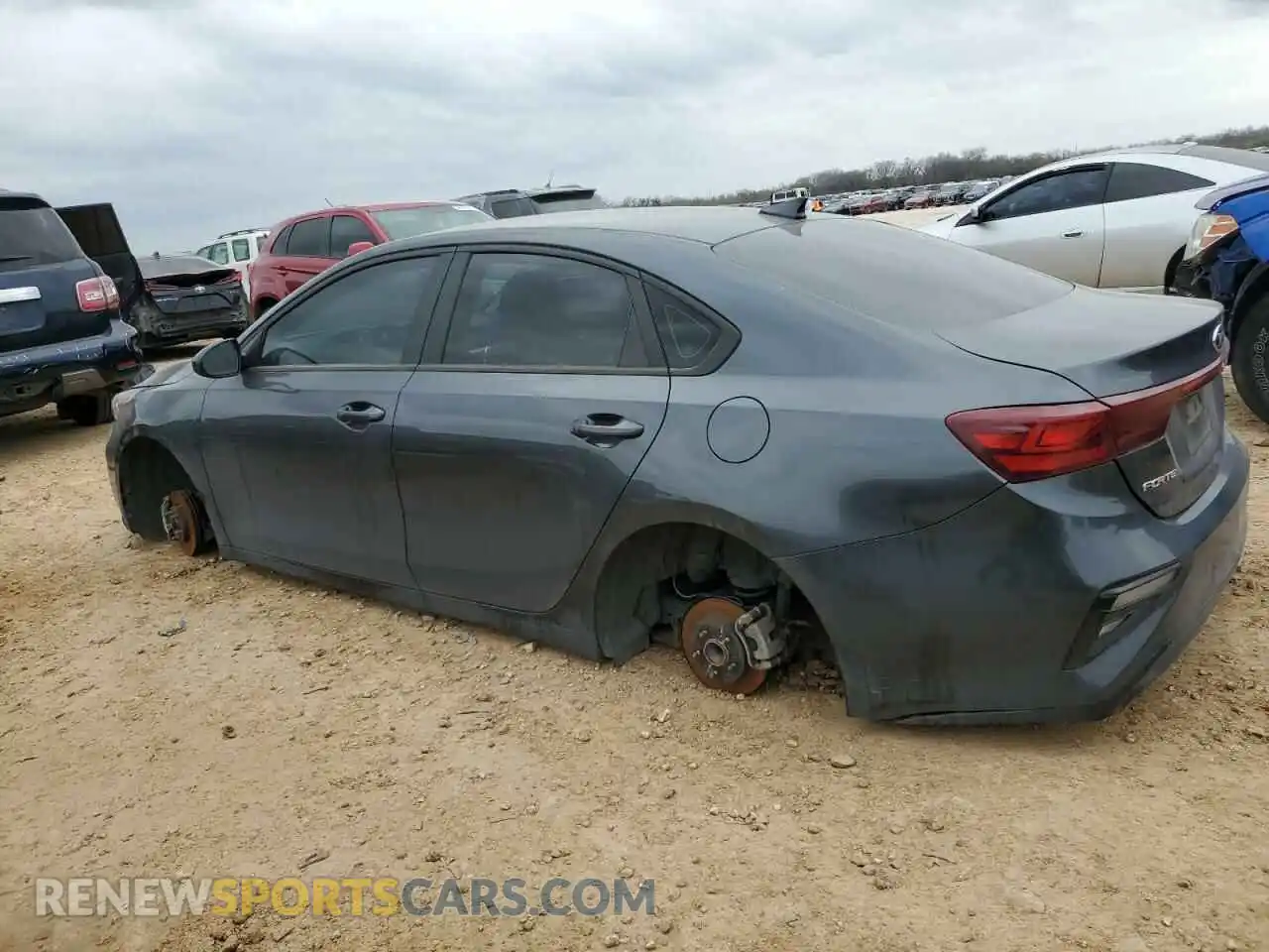 2 Photograph of a damaged car 3KPF24AD8ME289218 KIA FORTE 2021