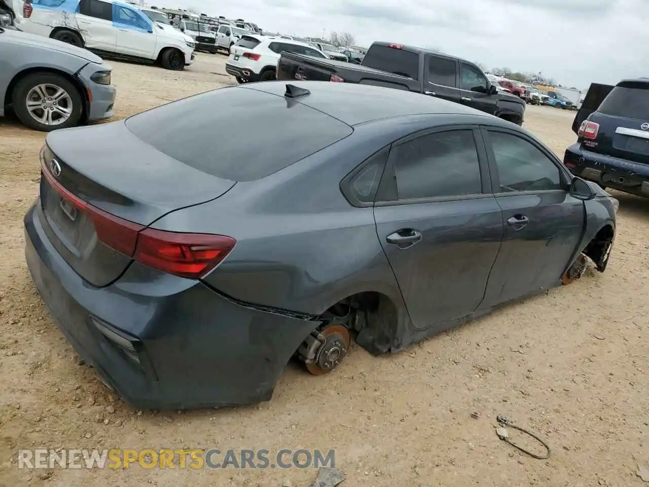 3 Photograph of a damaged car 3KPF24AD8ME289218 KIA FORTE 2021