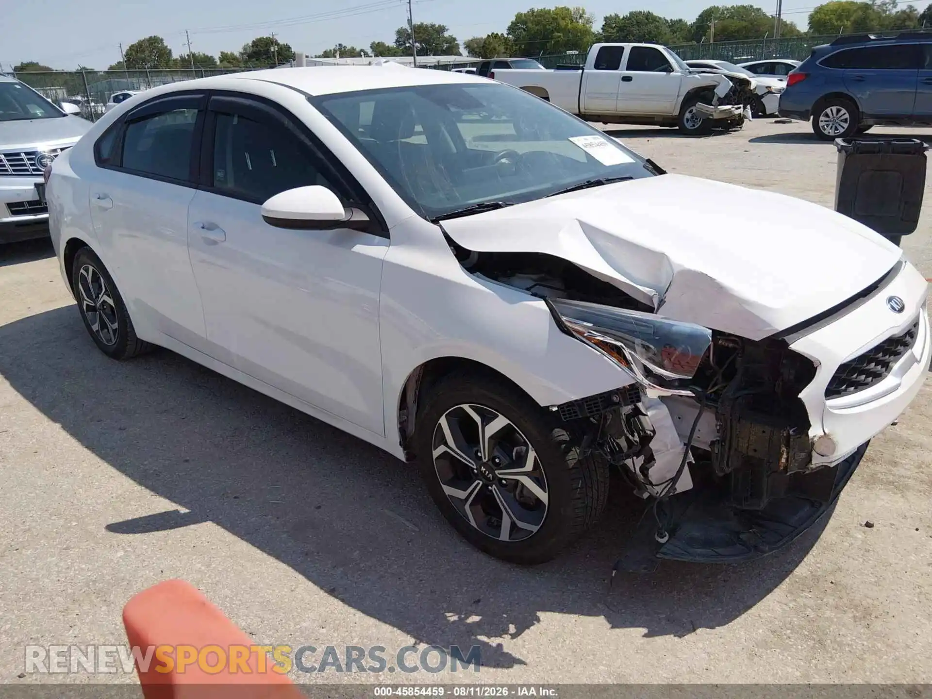 1 Photograph of a damaged car 3KPF24AD8ME302419 KIA FORTE 2021
