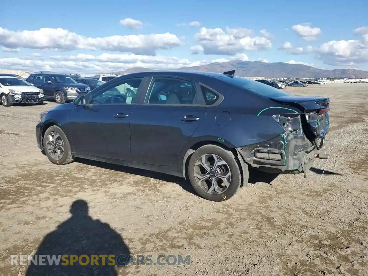 2 Photograph of a damaged car 3KPF24AD8ME303893 KIA FORTE 2021
