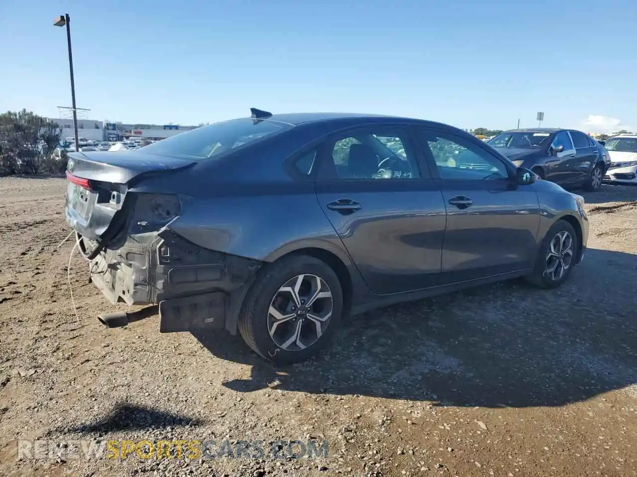 3 Photograph of a damaged car 3KPF24AD8ME303893 KIA FORTE 2021