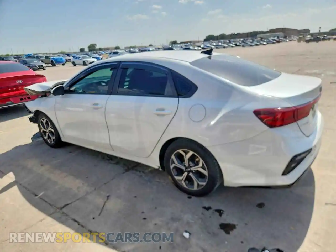 2 Photograph of a damaged car 3KPF24AD8ME305420 KIA FORTE 2021
