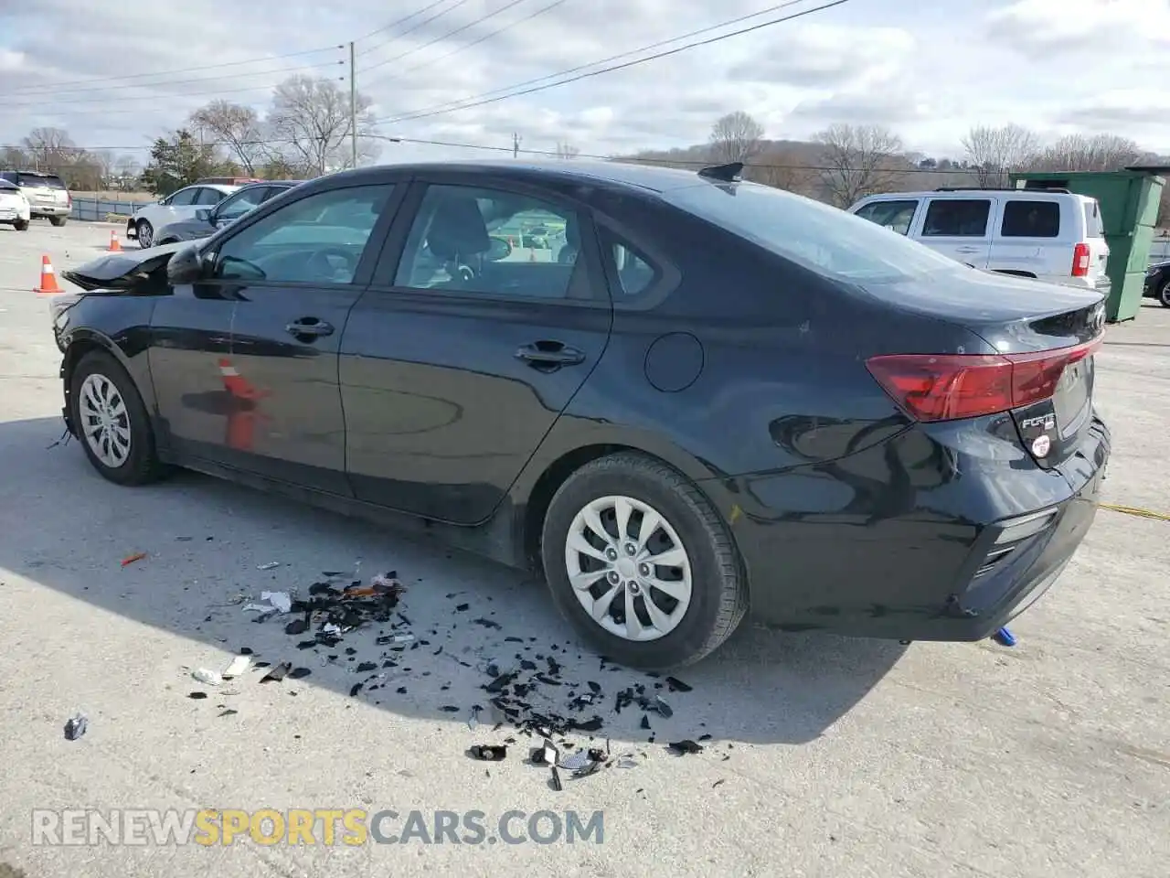2 Photograph of a damaged car 3KPF24AD8ME338997 KIA FORTE 2021