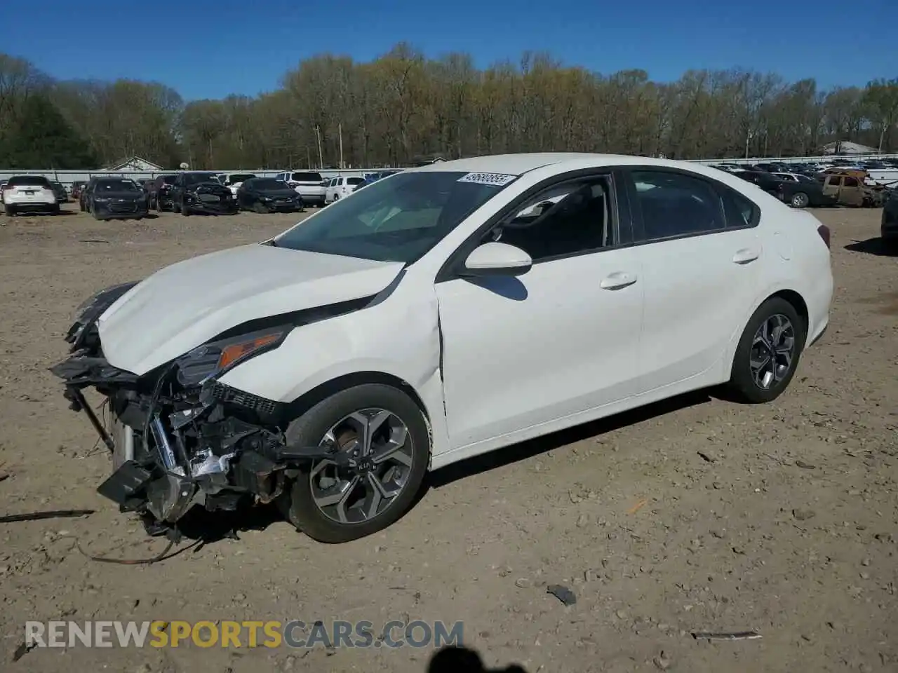 1 Photograph of a damaged car 3KPF24AD8ME340278 KIA FORTE 2021