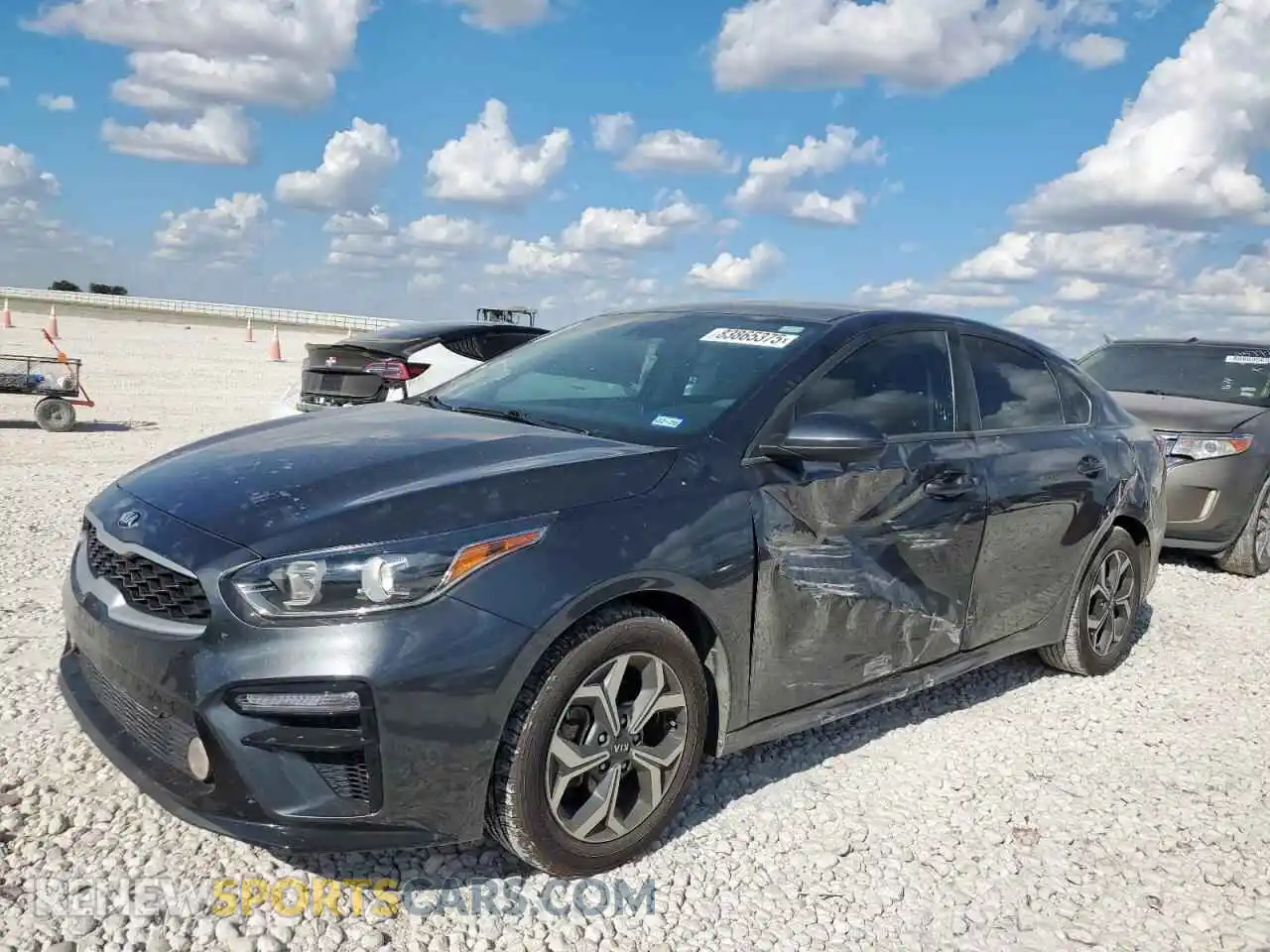 1 Photograph of a damaged car 3KPF24AD8ME345111 KIA FORTE 2021
