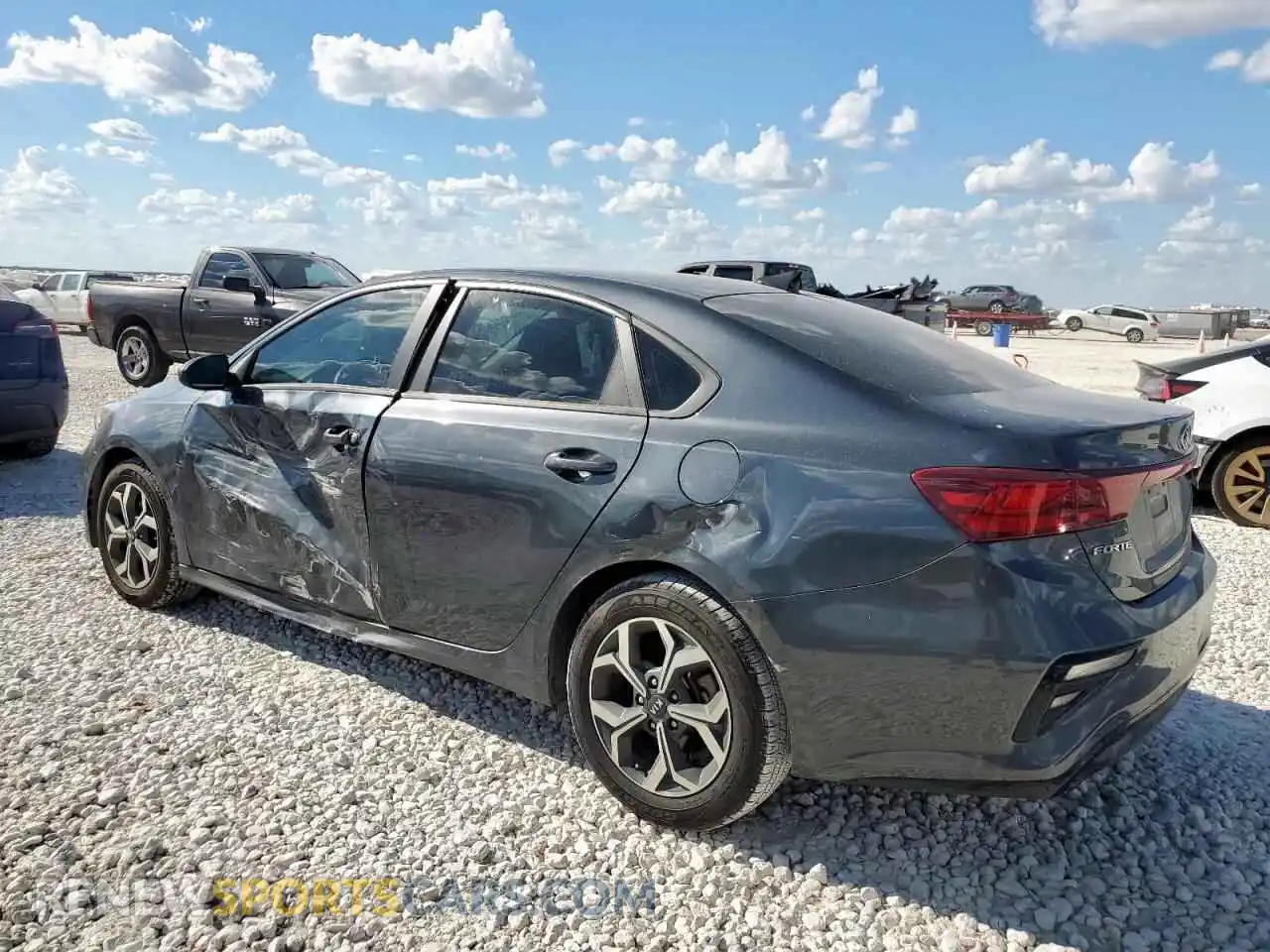 2 Photograph of a damaged car 3KPF24AD8ME345111 KIA FORTE 2021