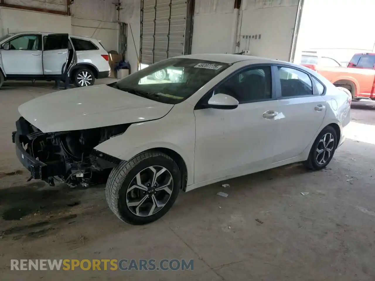 1 Photograph of a damaged car 3KPF24AD8ME347974 KIA FORTE 2021