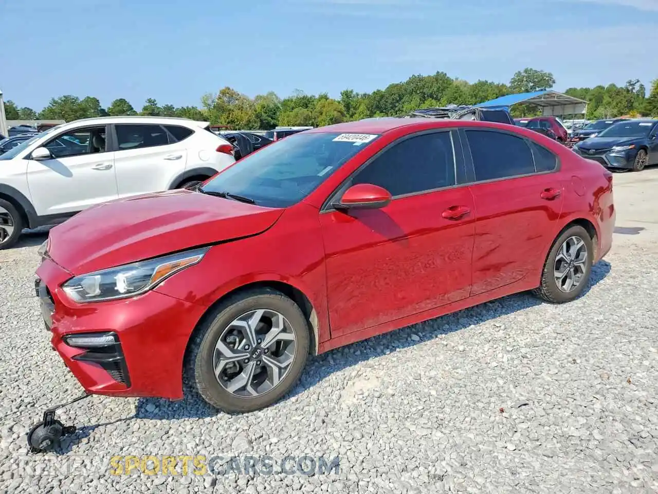 1 Photograph of a damaged car 3KPF24AD8ME349305 KIA FORTE 2021