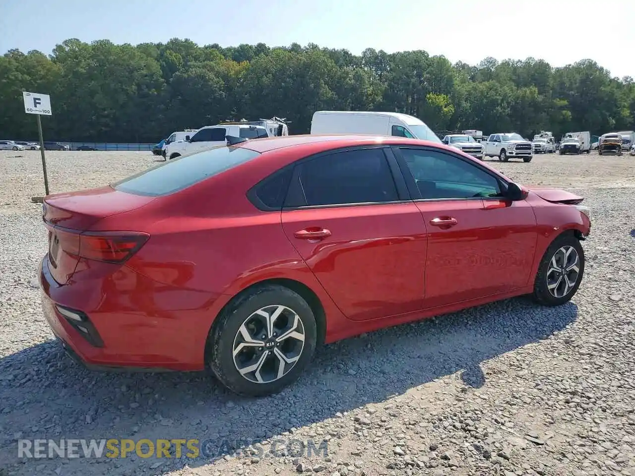 3 Photograph of a damaged car 3KPF24AD8ME349305 KIA FORTE 2021