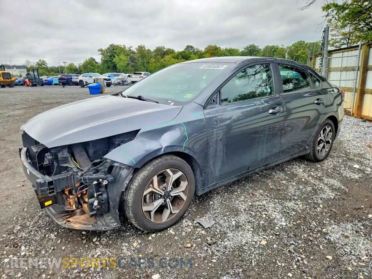 1 fotografías del automóvil dañado 3KPF24AD8ME352379 KIA FORTE 2021