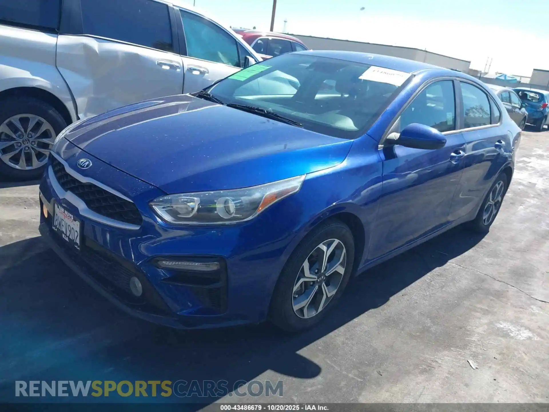 2 Photograph of a damaged car 3KPF24AD8ME354293 KIA FORTE 2021