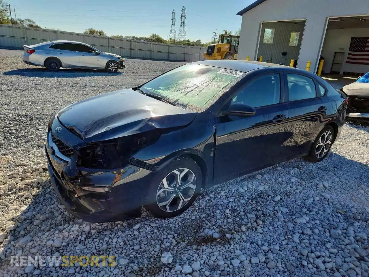 1 Photograph of a damaged car 3KPF24AD8ME379758 KIA FORTE 2021