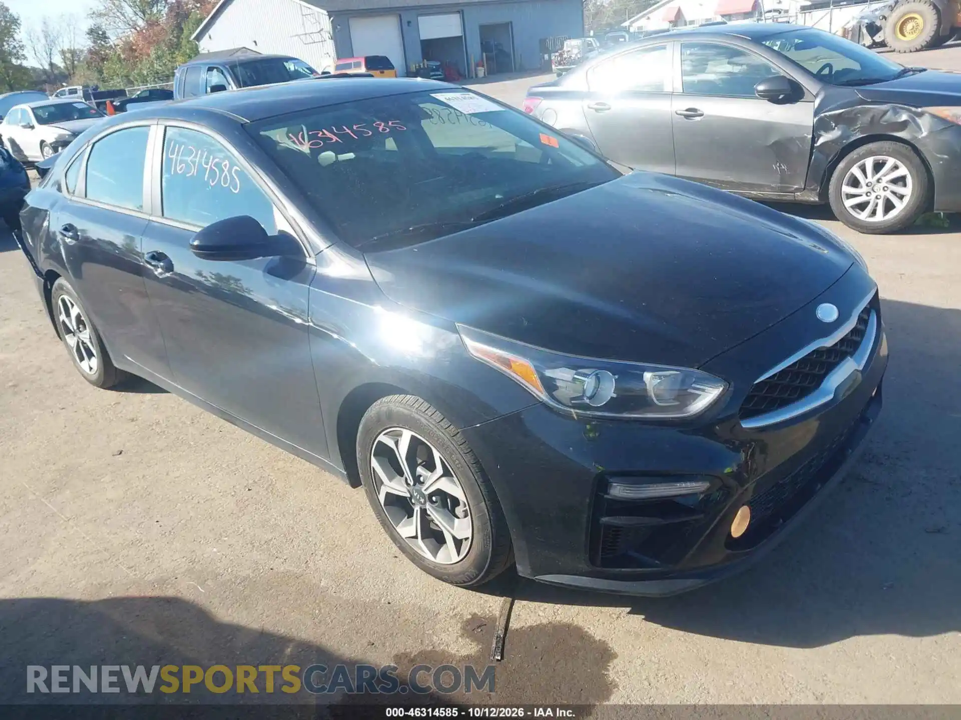 1 Photograph of a damaged car 3KPF24AD8ME381137 KIA FORTE 2021