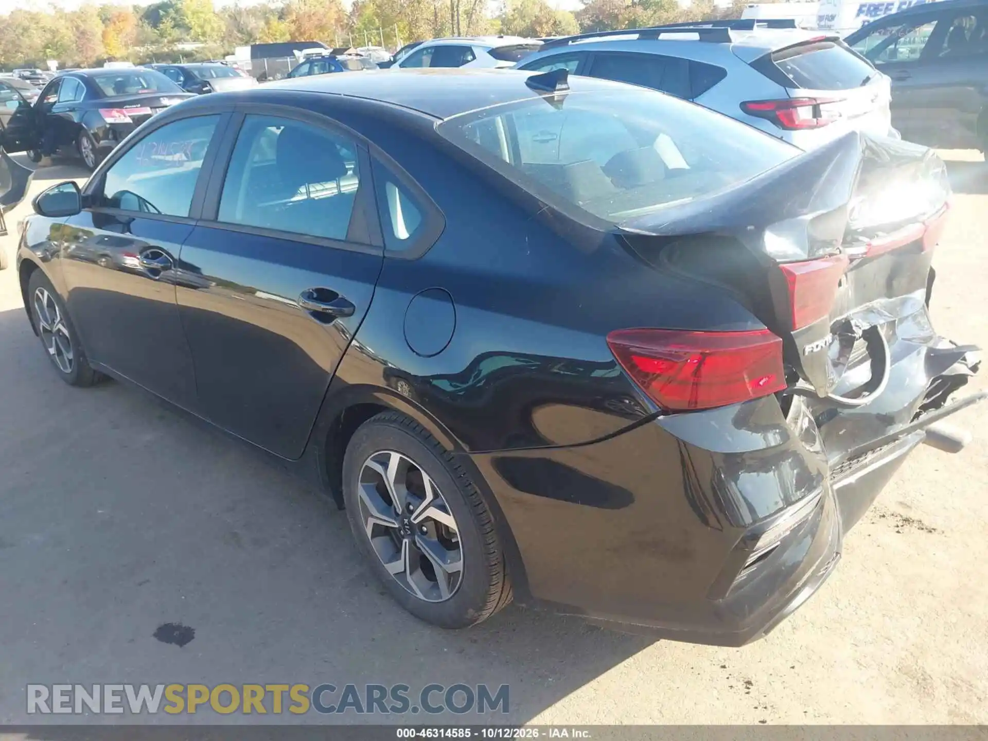 3 Photograph of a damaged car 3KPF24AD8ME381137 KIA FORTE 2021