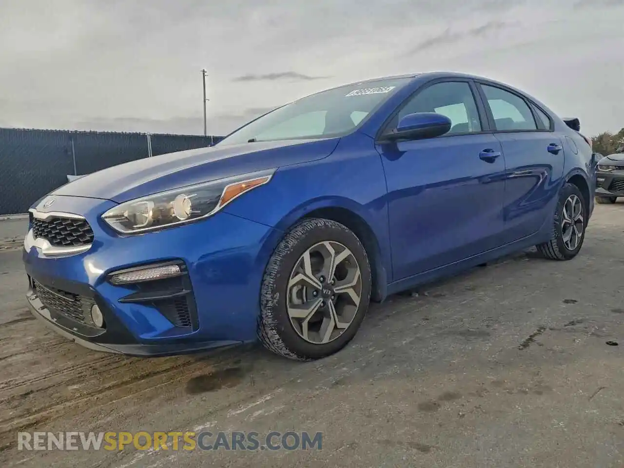 1 Photograph of a damaged car 3KPF24AD8ME387410 KIA FORTE 2021