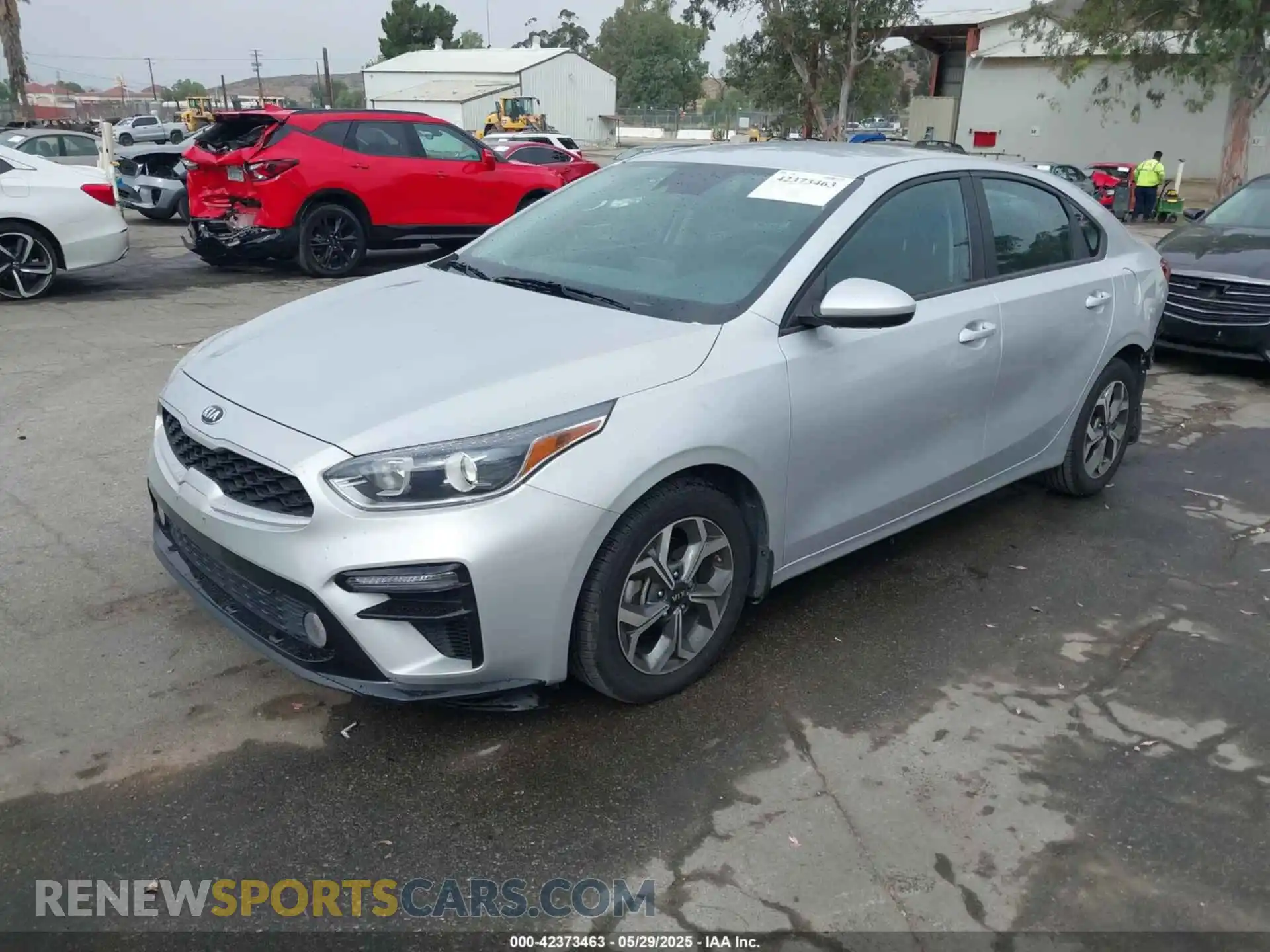 2 Photograph of a damaged car 3KPF24AD8ME387780 KIA FORTE 2021