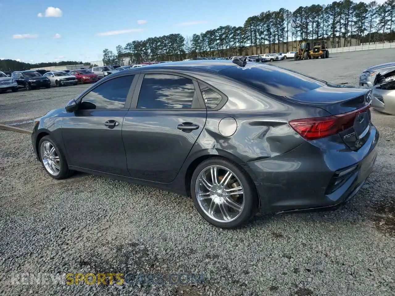 2 Photograph of a damaged car 3KPF24AD8ME387956 KIA FORTE 2021