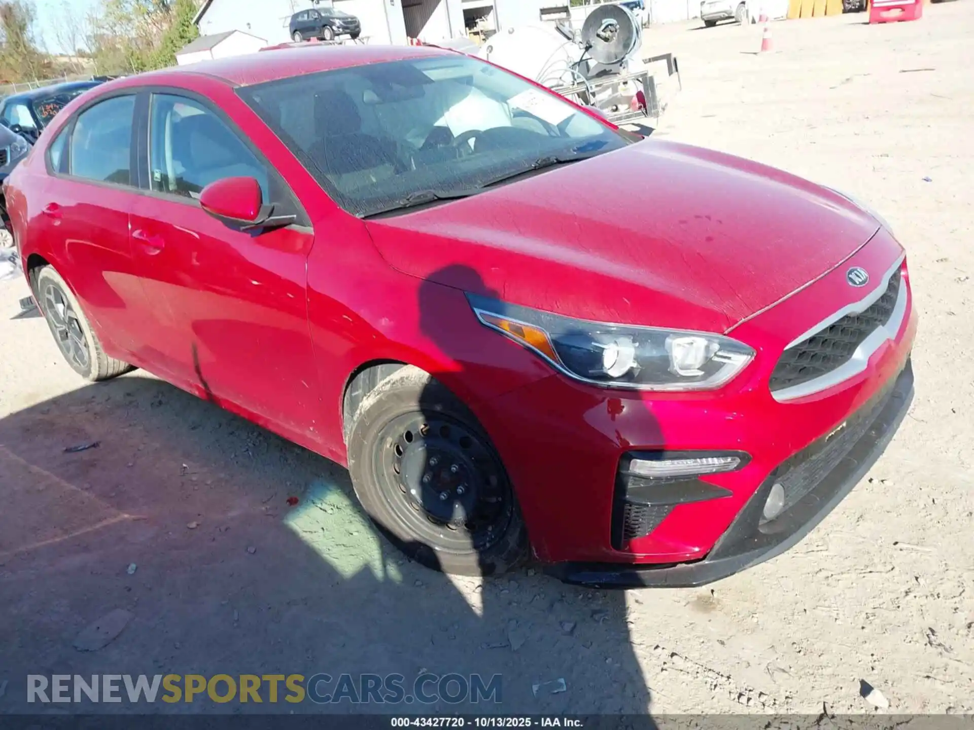 1 Photograph of a damaged car 3KPF24AD8ME389982 KIA FORTE 2021