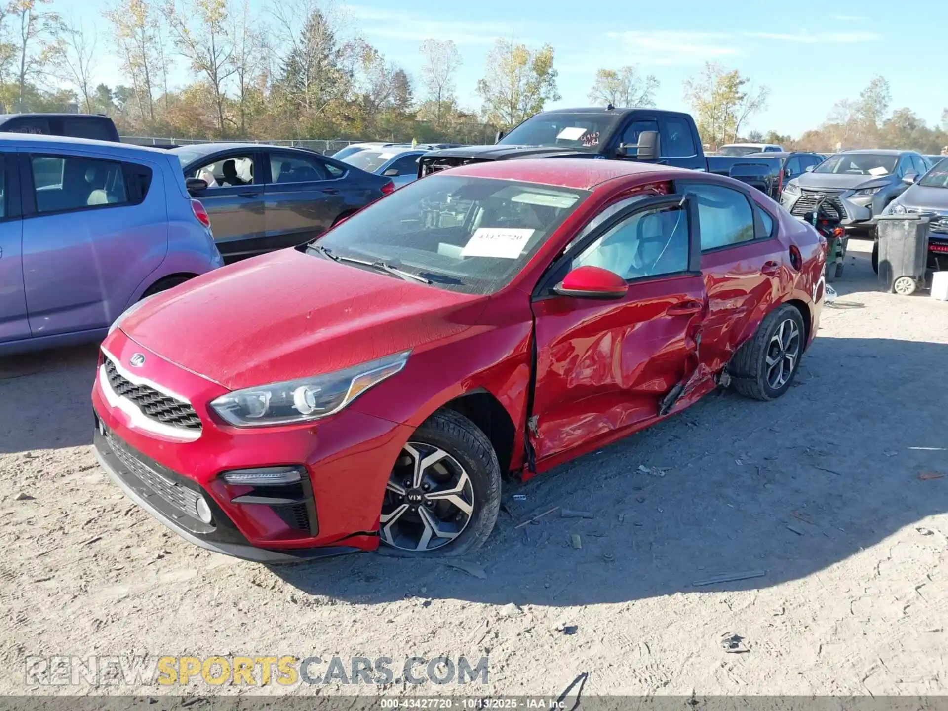 2 Photograph of a damaged car 3KPF24AD8ME389982 KIA FORTE 2021