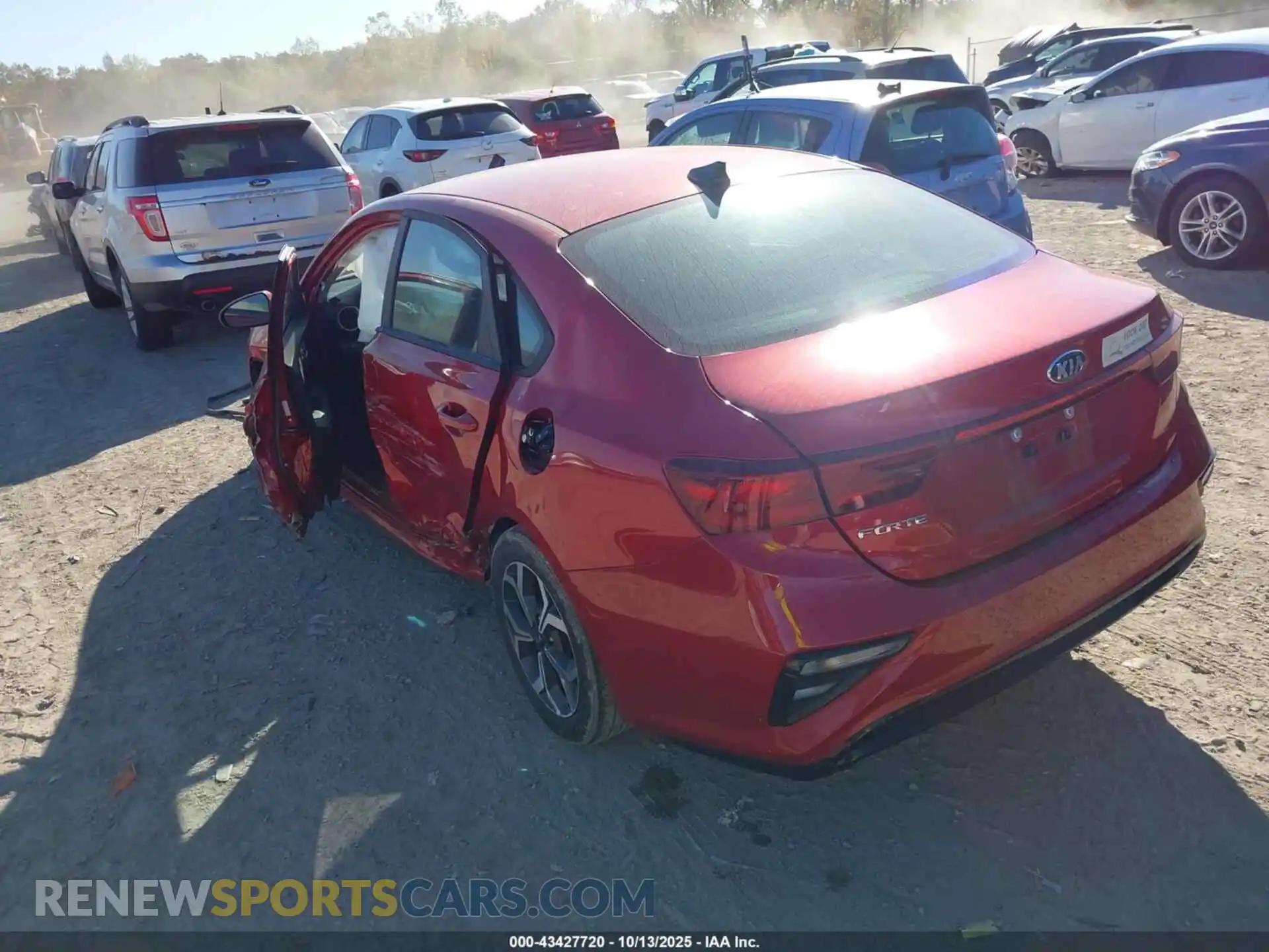3 Photograph of a damaged car 3KPF24AD8ME389982 KIA FORTE 2021