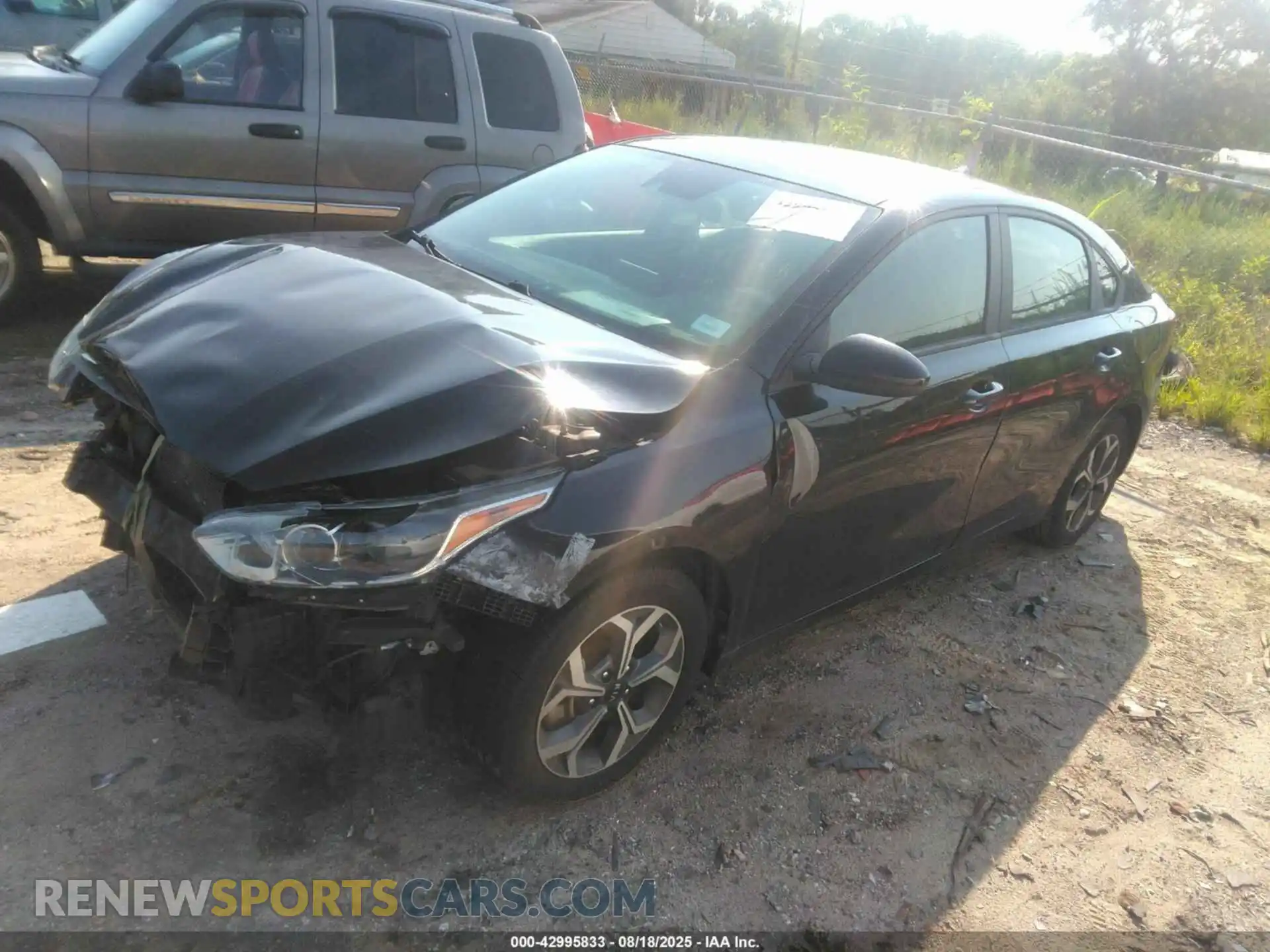 2 Photograph of a damaged car 3KPF24AD8ME390405 KIA FORTE 2021